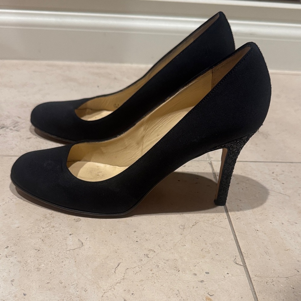Kate Spade Chic Black Stiletto Heels